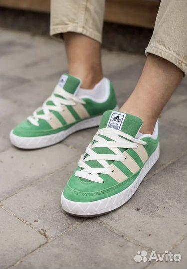 Кроссовки Adidas Adimatic Green/White 40-45