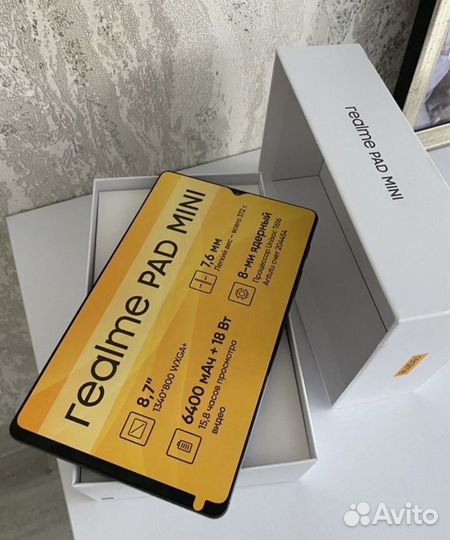 Планшет Realme Pad mini 4/64 гб, говый