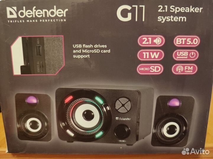 Акустическая система 2.1 Defender