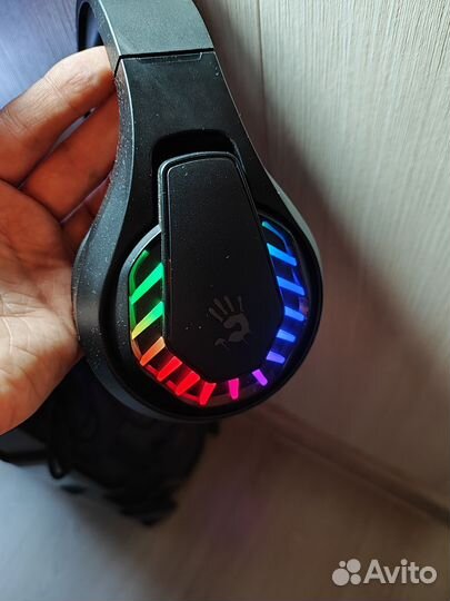 Проводные наушники A4Tech Bloody G230p черные