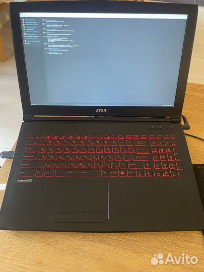 Игровой ноутбук msi