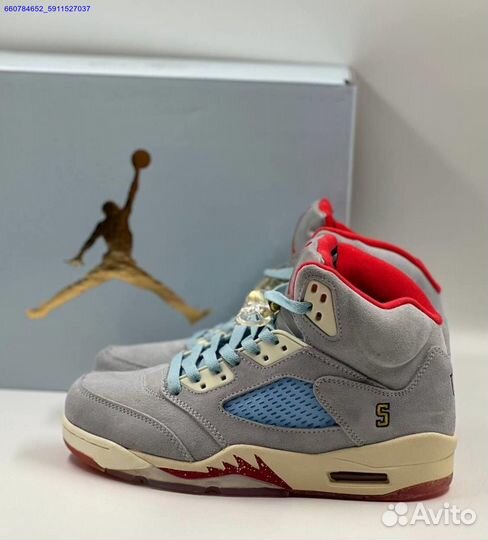 Кроссовки Trophy Room x Air Jordan 5 (Арт.46142)