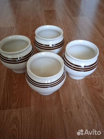 Горшок керамический. Супница СССР