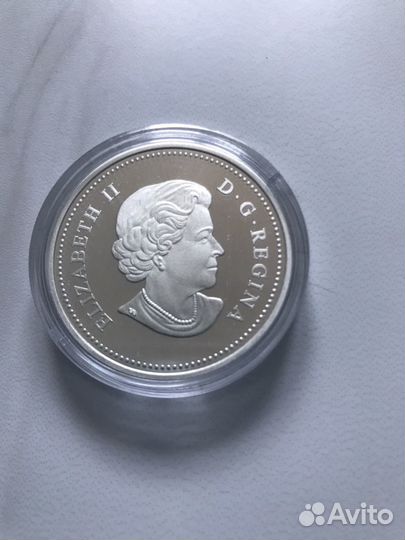 Канада 20 долларов Серебро Олени