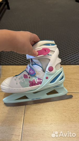 Коньки детские раздвижные nordway 31 36