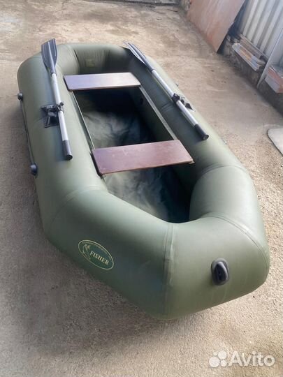 Лодка надувная двухместная