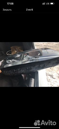 Фара jetta 6 правая