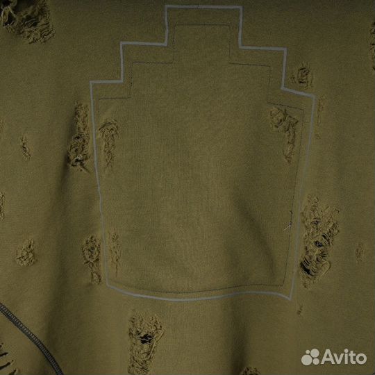 Свитшот рванный Cavempt рваный