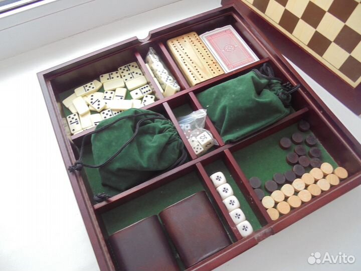 7 игр с игровым полем Премиальный набор Китай