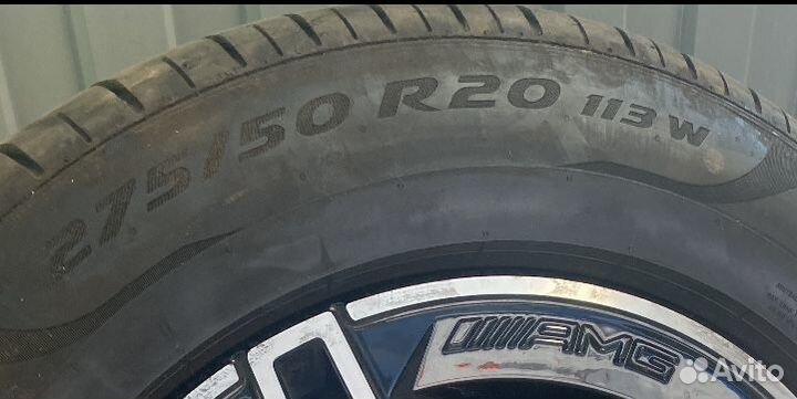 Оригинал AMG R20 Mercedes Колеса новые с датчиками