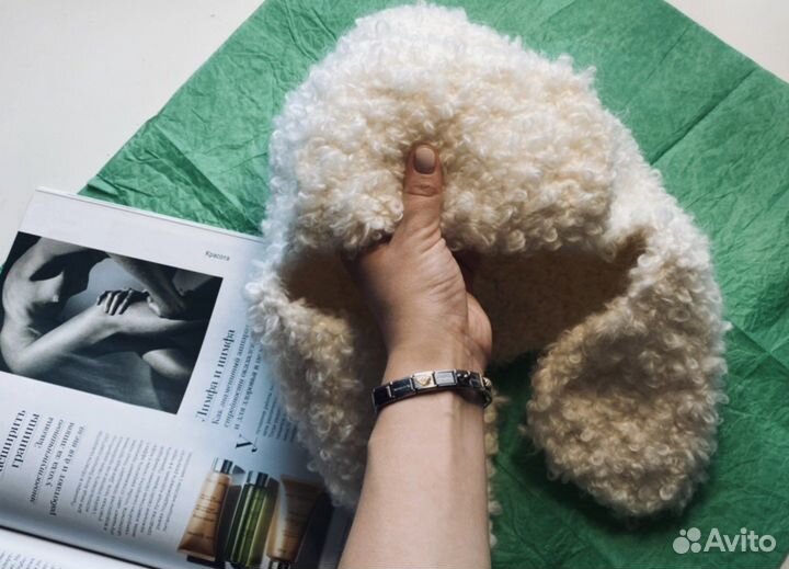 Ушанка букле