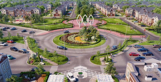 Зеленые аллеи тюмень фото Таунхаус 94.6 м² на участке 2.6 сот. на продажу в Тюмени Купить дом в Тюмени Ави