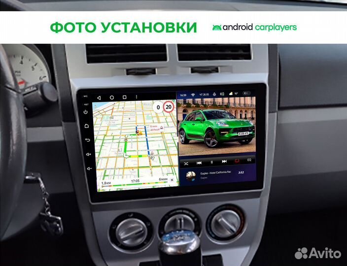 Штатная магнитола на android для Dodge