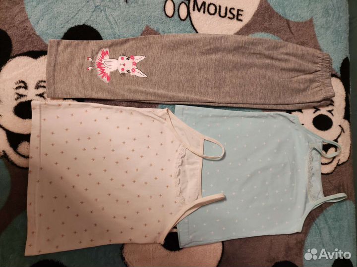 Вещи пакетом на девочку 110 116