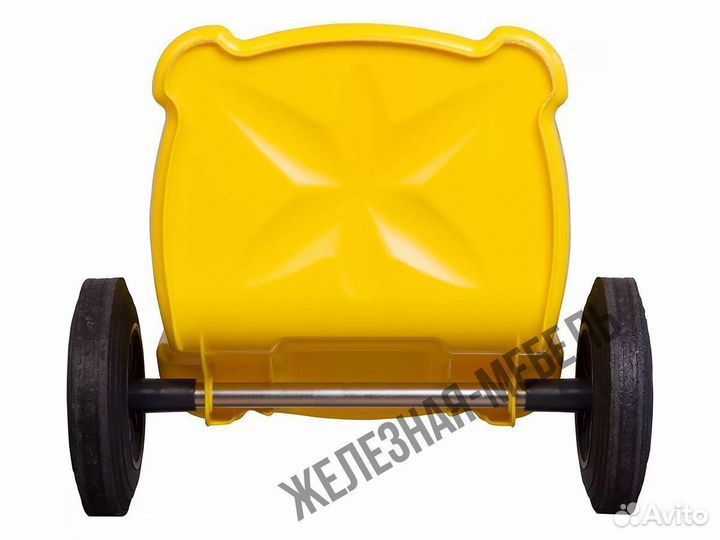 Мусорный бак контейнер на колёсах 120л. MKT