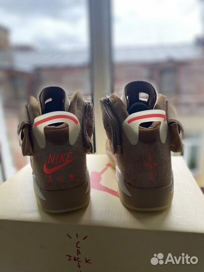 Кроссовки Nike Air Jordan 6 x travis skott