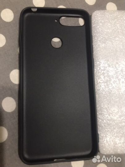 Чехол новый черный Honor 7C 5.7