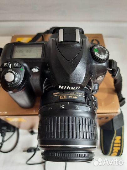 Зеркальный фотоаппарат nikon D50