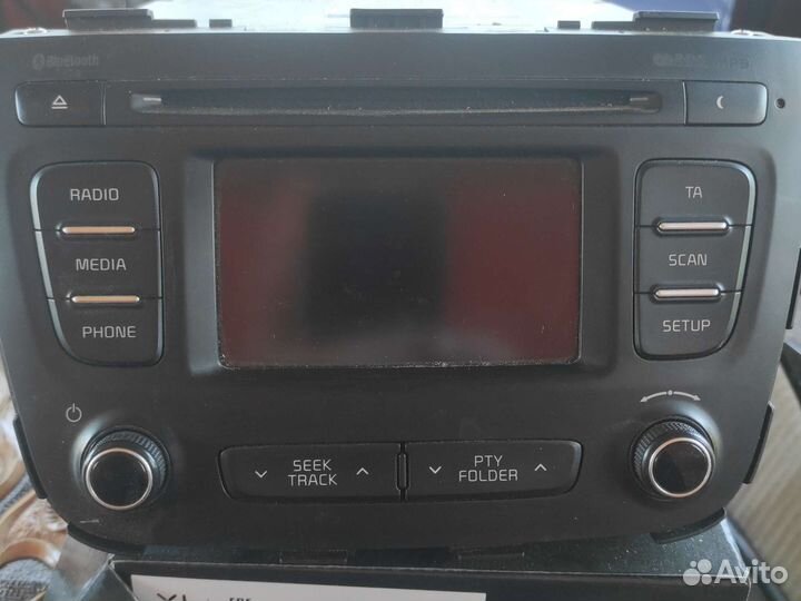 Магнитола на kia sorento 2 xm в комплекте с рамкой