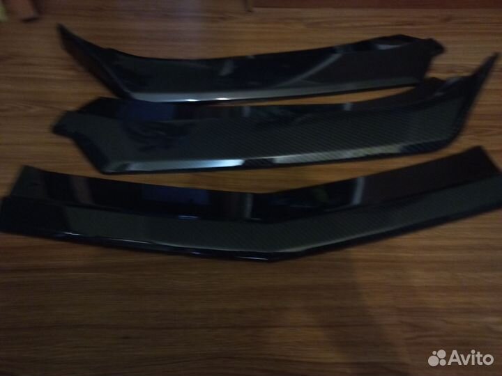 Губа на бампер shevrolet camaro ss