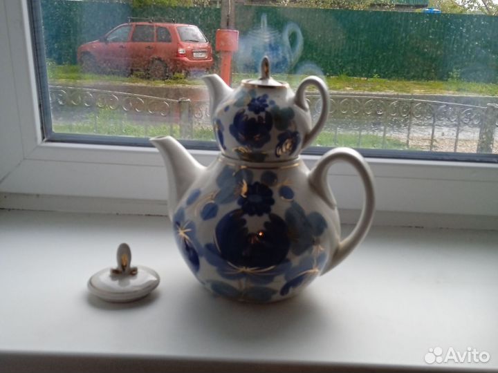 Заварочный чайник фарфоровый