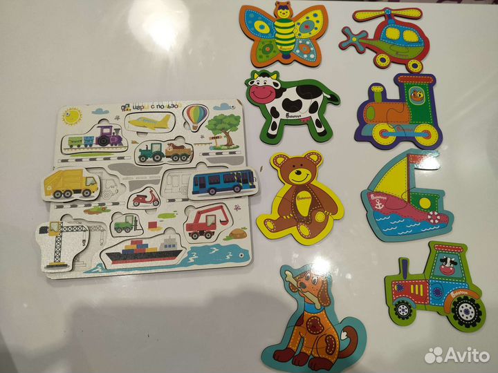 Развивающие игрушки от 1,5 лет пакетом