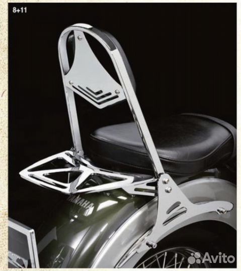 Спинка пассажира на Honda Shadow VT750 Aero/Spirit