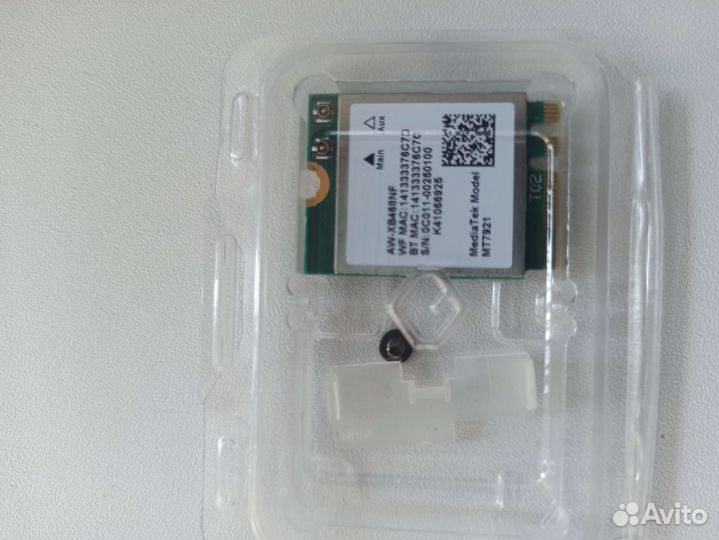 Модуль Wifi 6 MT7921 и bluetooth для ноутбука