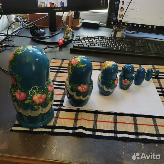 Матрешки: 7 сестричек; Маша и 2 медведя