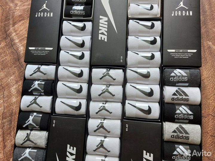 Носки Nike Reebok Lacoste Fila