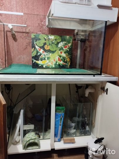 Аквариум с системой фильтрации сип