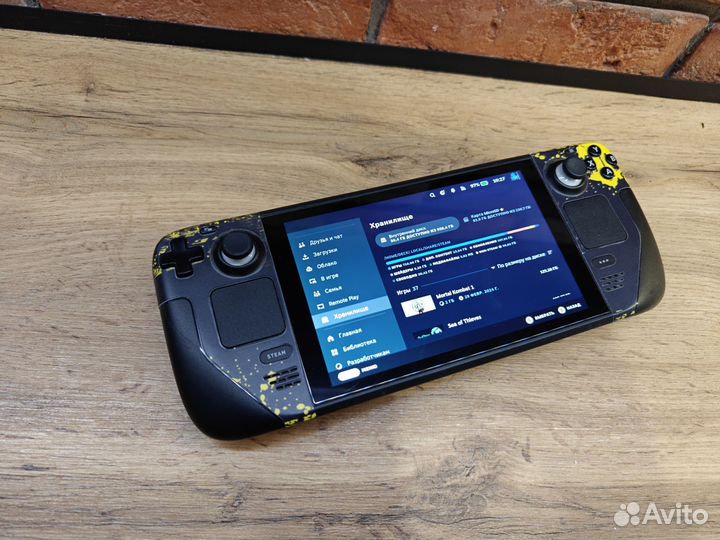 Steam Deck lcd 1tb 3 Rev + хороший чехол jsaux