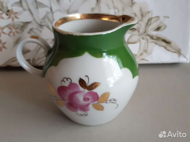 Молочник сливочник Дулево СССР