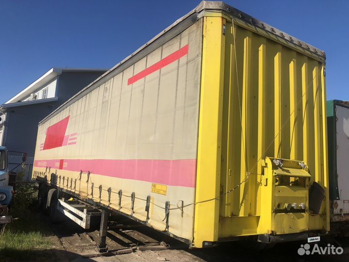 Полуприцеп шторный Krone SDP27, 2003