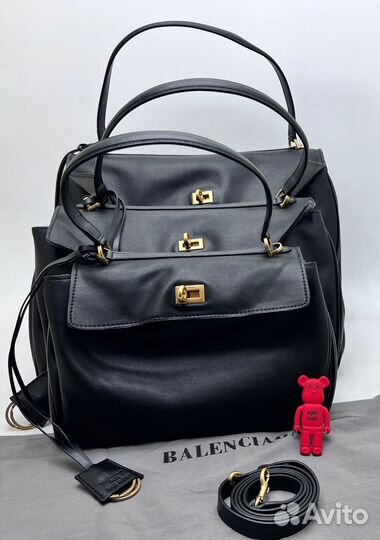 Сумка женская кожа Balenciaga Rodeo Large Medium