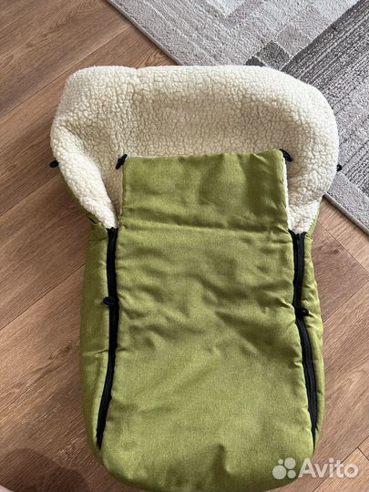 Зимний конверт в коляску amarobaby