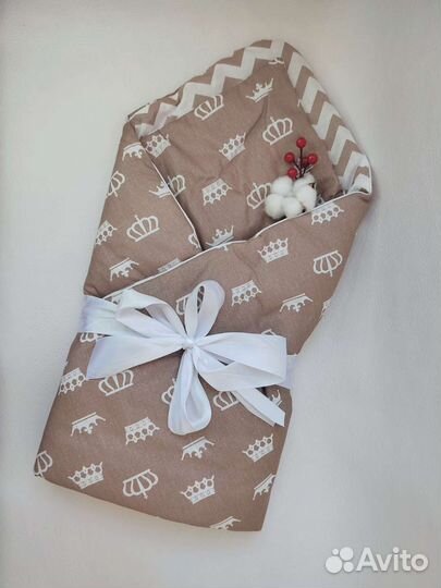 Конверт одеяло на выписку новый