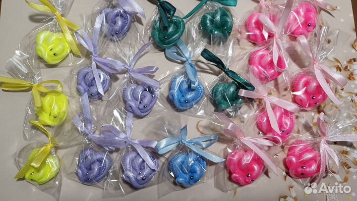 Мини змейки из мыла