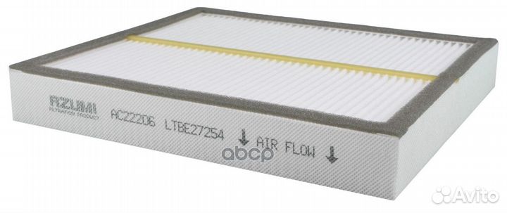 Фильтр салонный AC22206 azumi