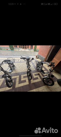 Электровелосипед минако бу две батареи