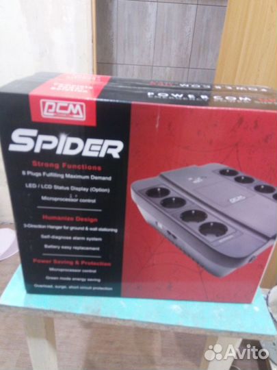 Бесперебойник spider spd 650va