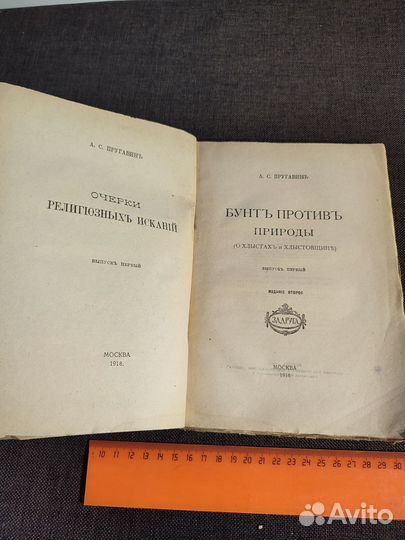 Пругавин Бунт против природы. (О хлыстах ) 1918