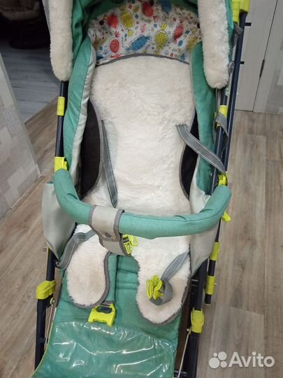 Детские санки коляска ника kids