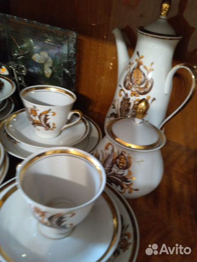 Сервиз кофейный рижский винтаж СССР