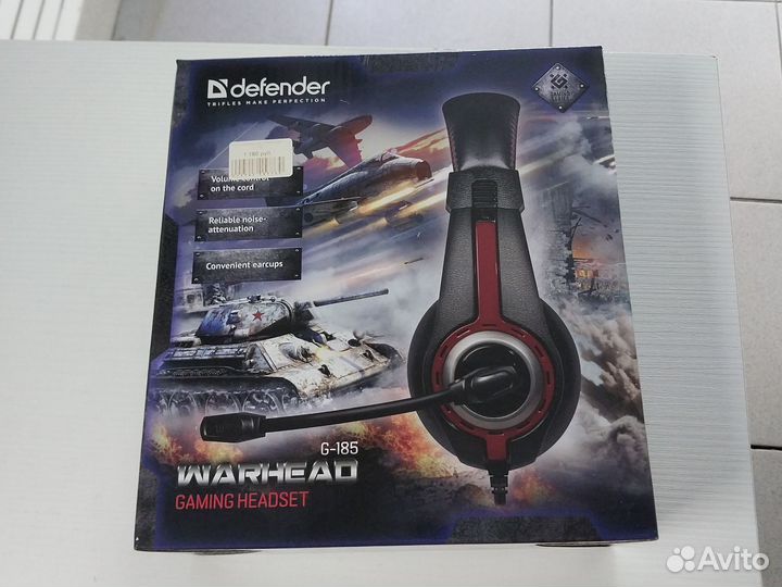 Наушники игровые defender
