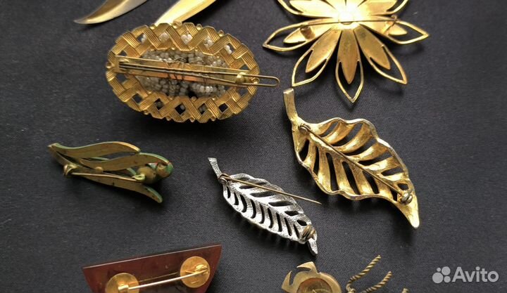 Винтажные броши периода СССР