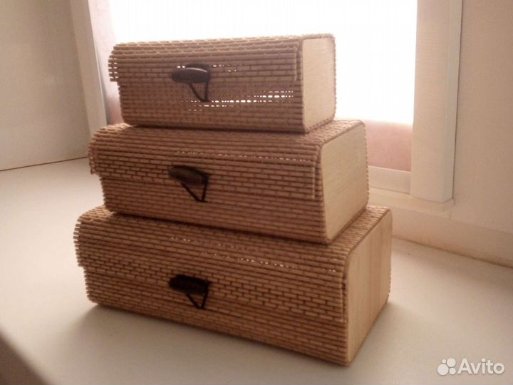 Комплект декоративных коробок