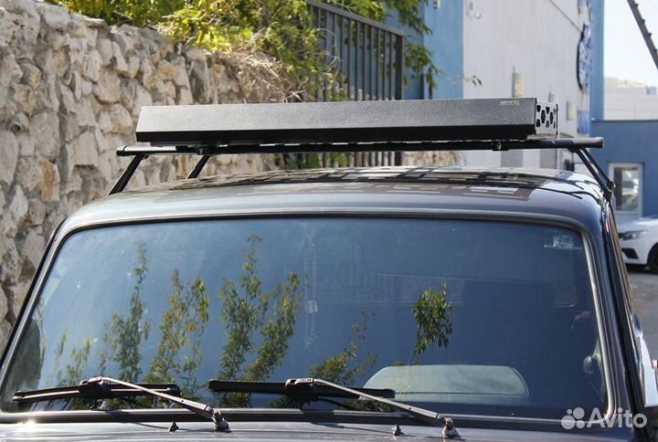 Багажник корзина на крышу апс для Нивы