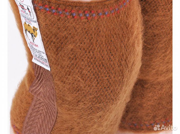 Лечебный наколенник верблюжий (коричневый)