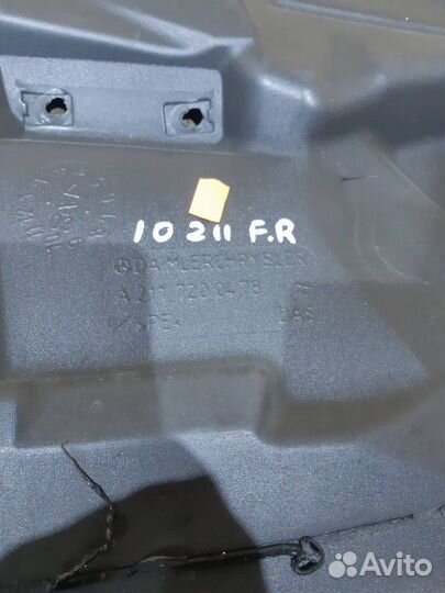 Шумоизоляция правая передняя Mercedes-Benz E-Class